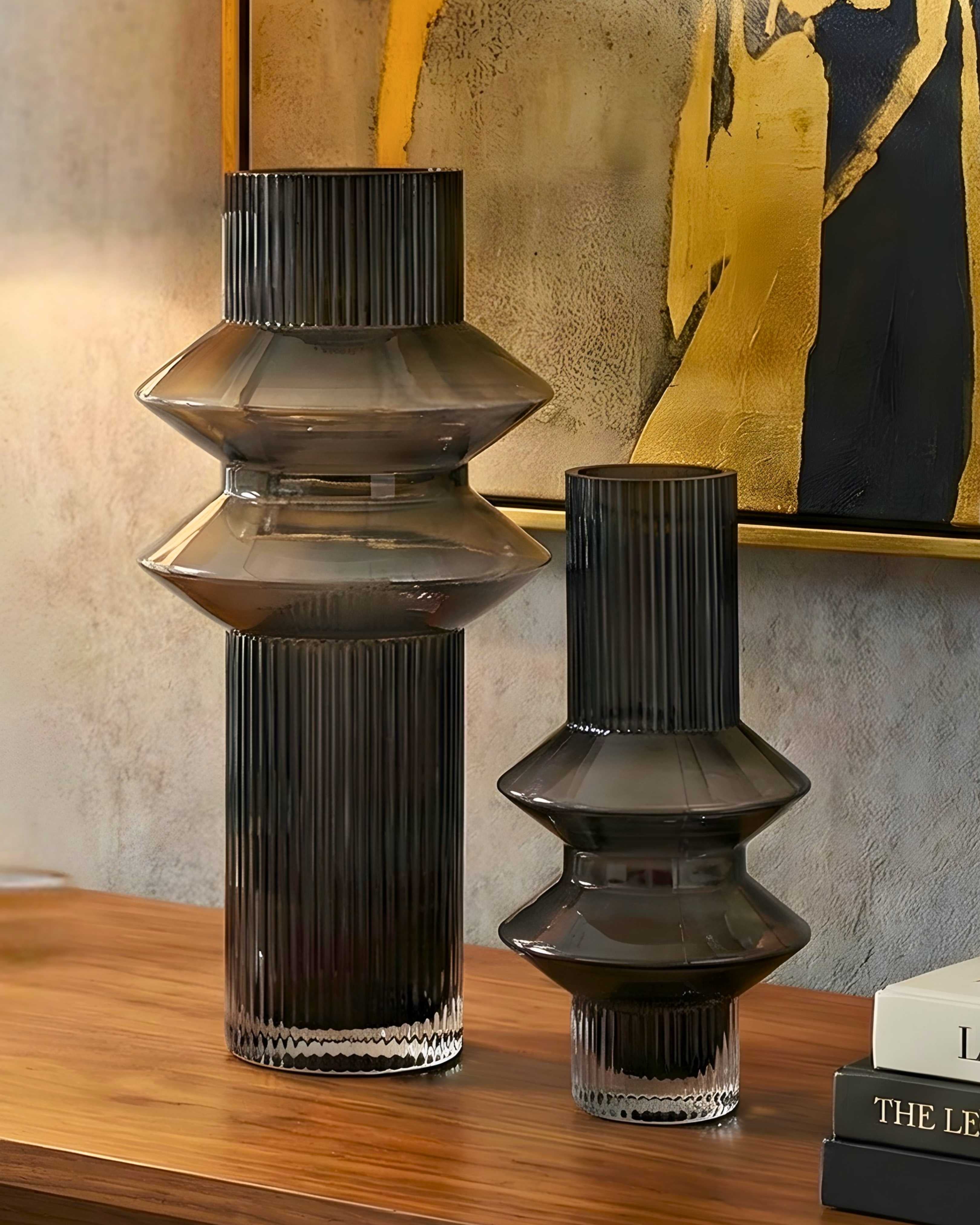 Orbit Layered Glass Vase