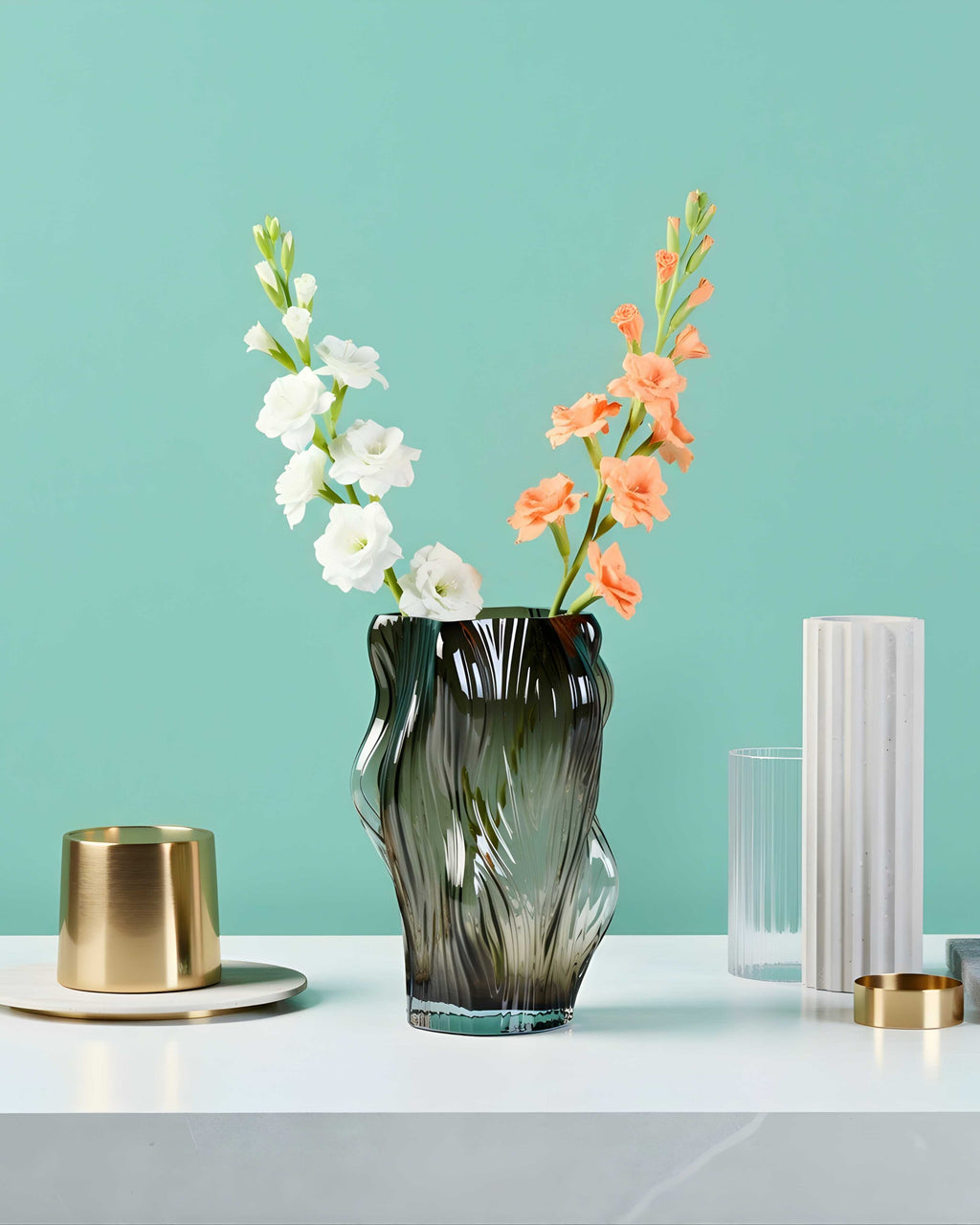 Midnight Wave Vase