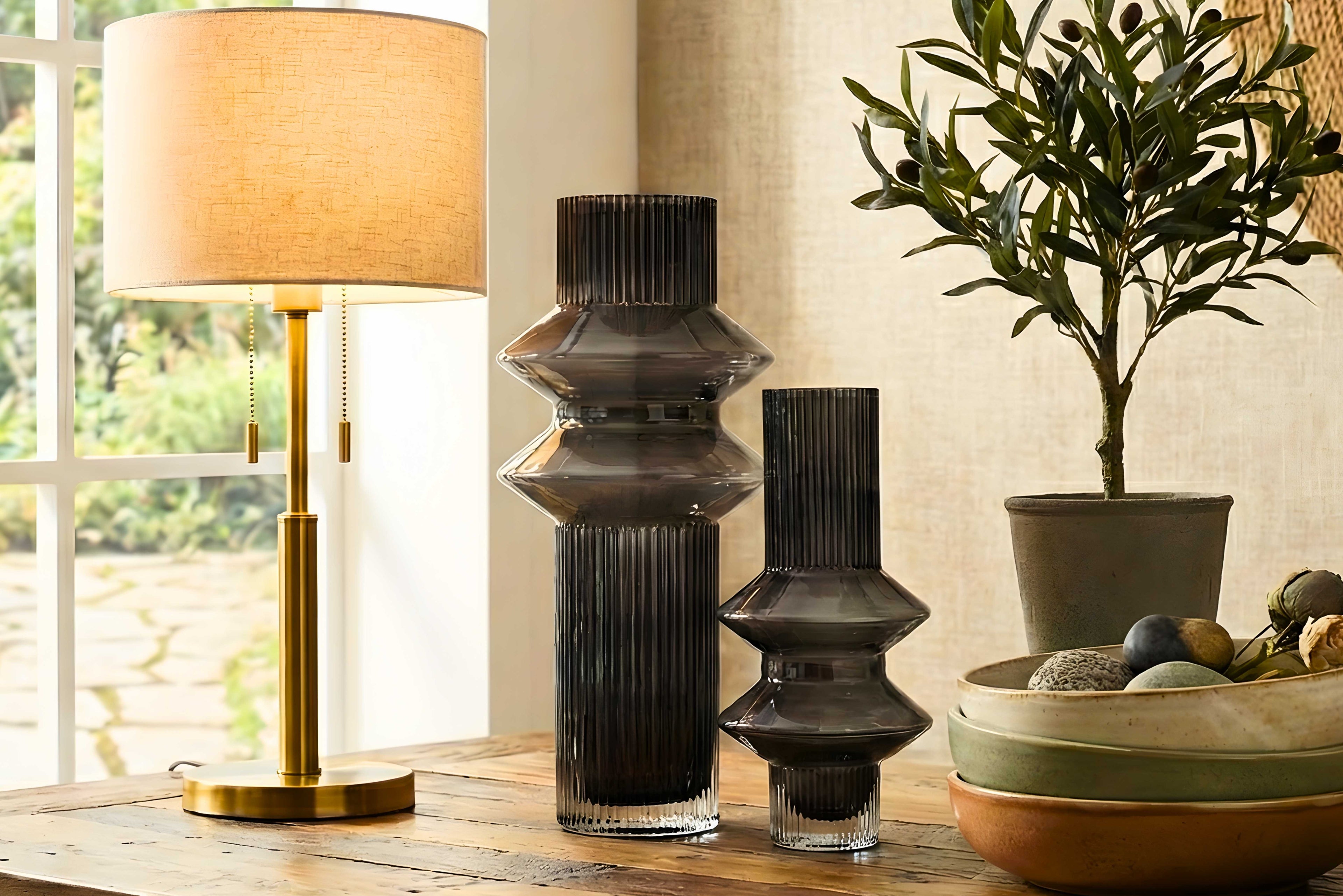 Orbit Layered Glass Vase