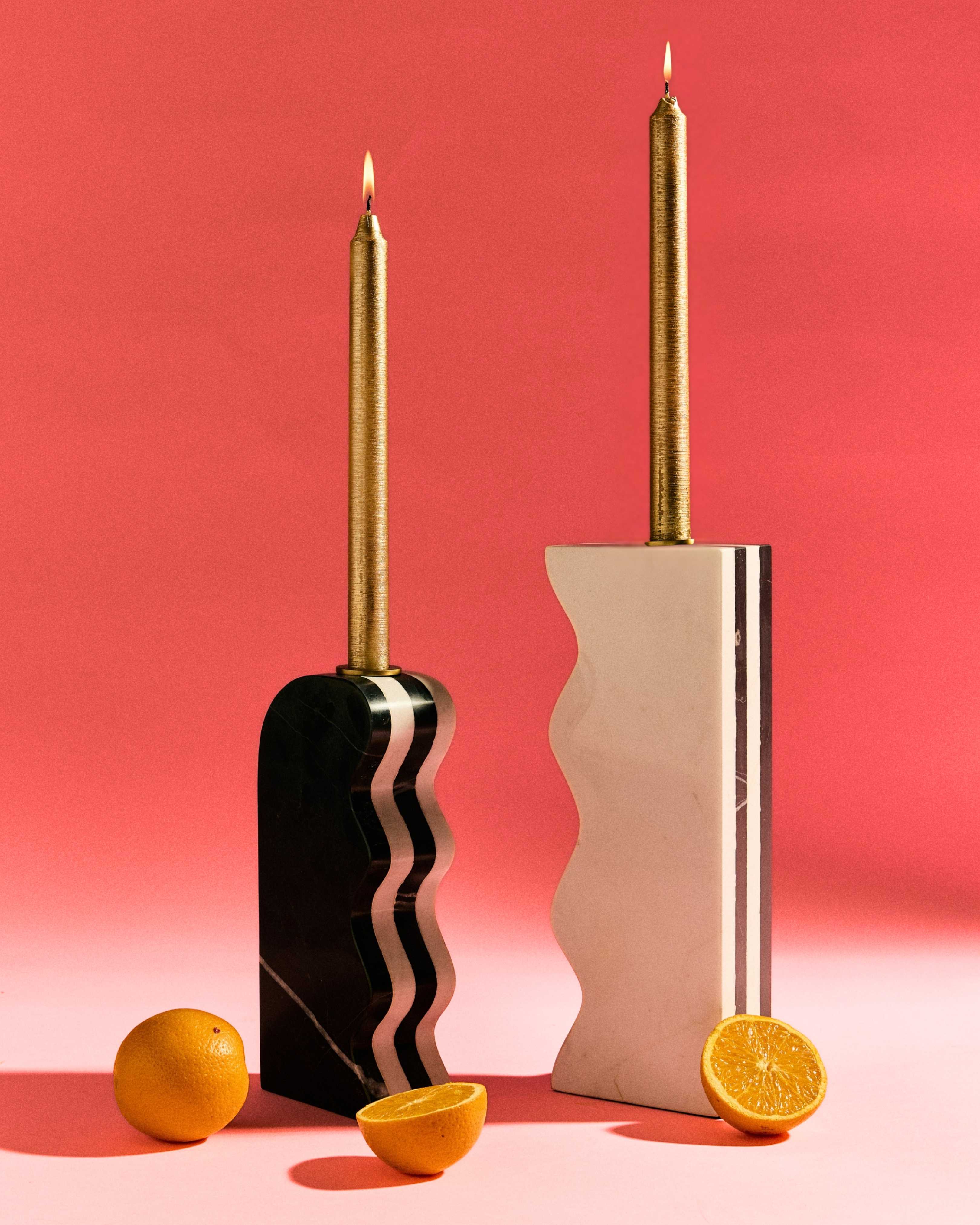 Marquina Silhouette Candle Holder