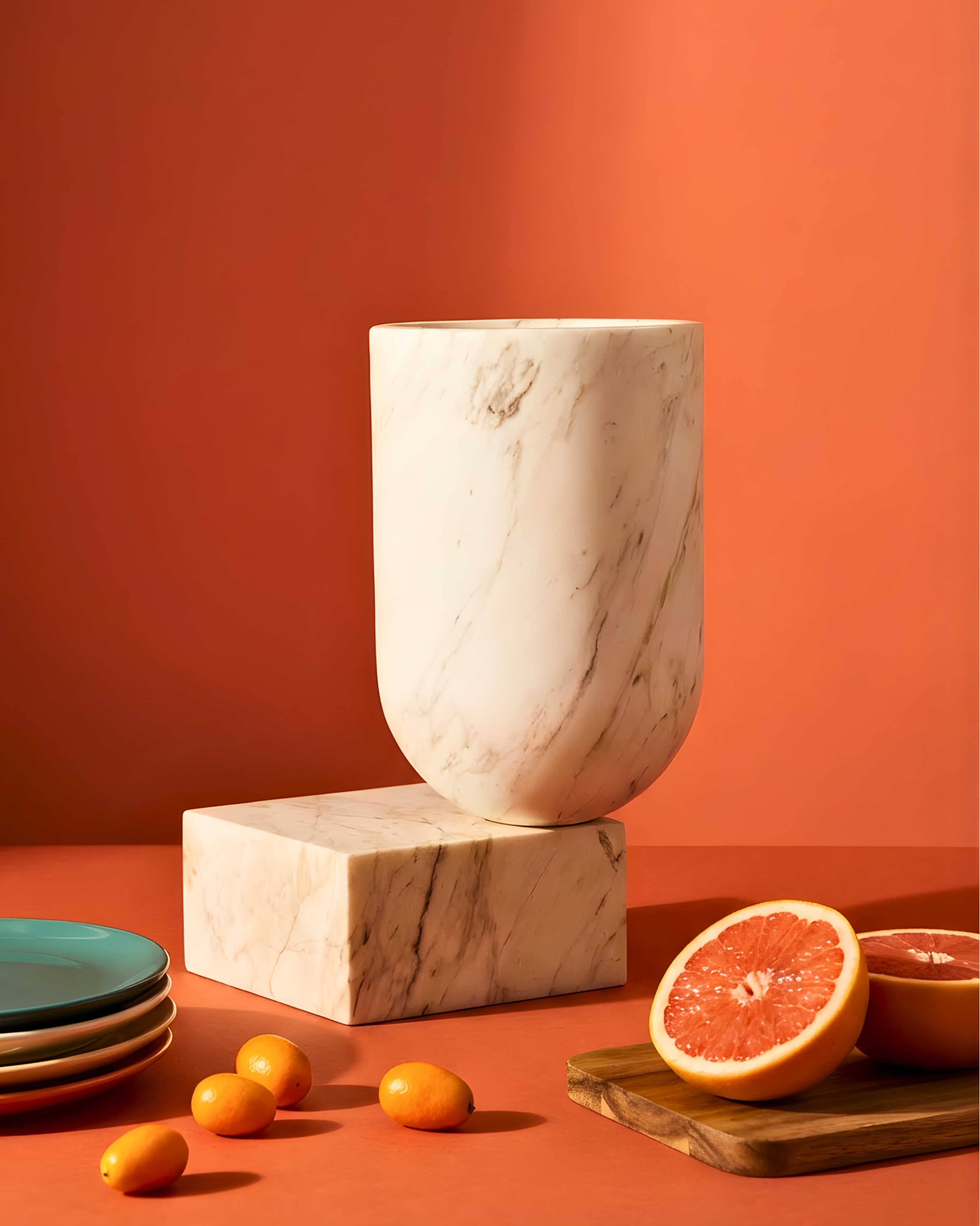 Marble Vault Vase
