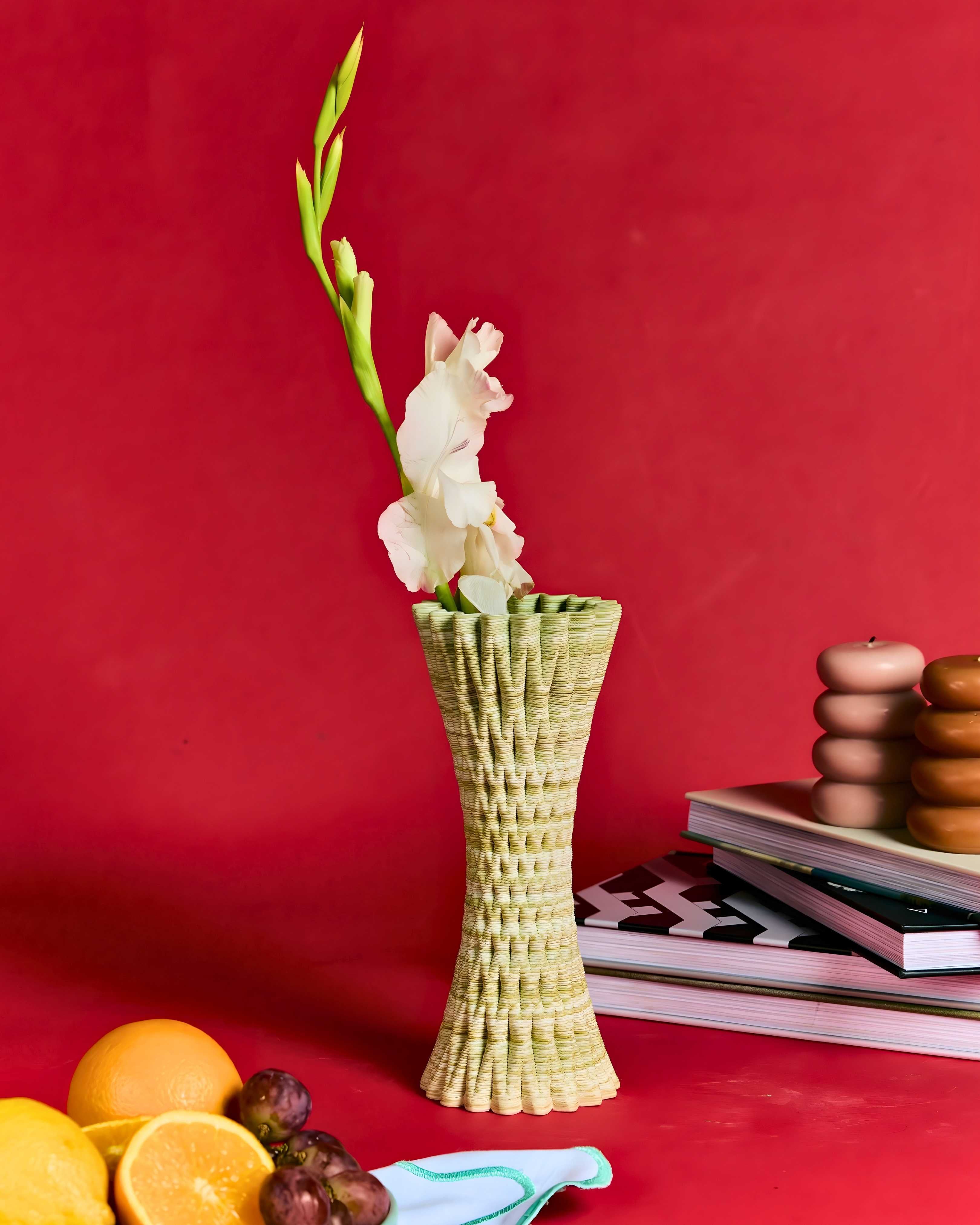 Prism Pleat Vase