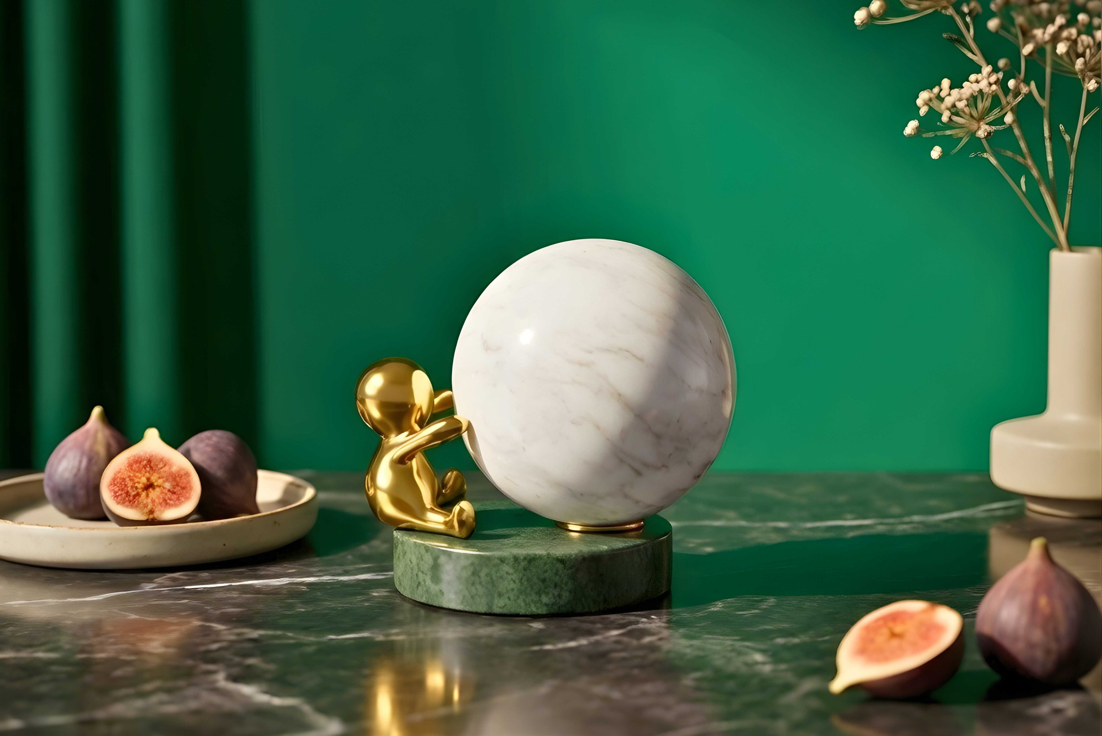 Atlas Marble Sphere