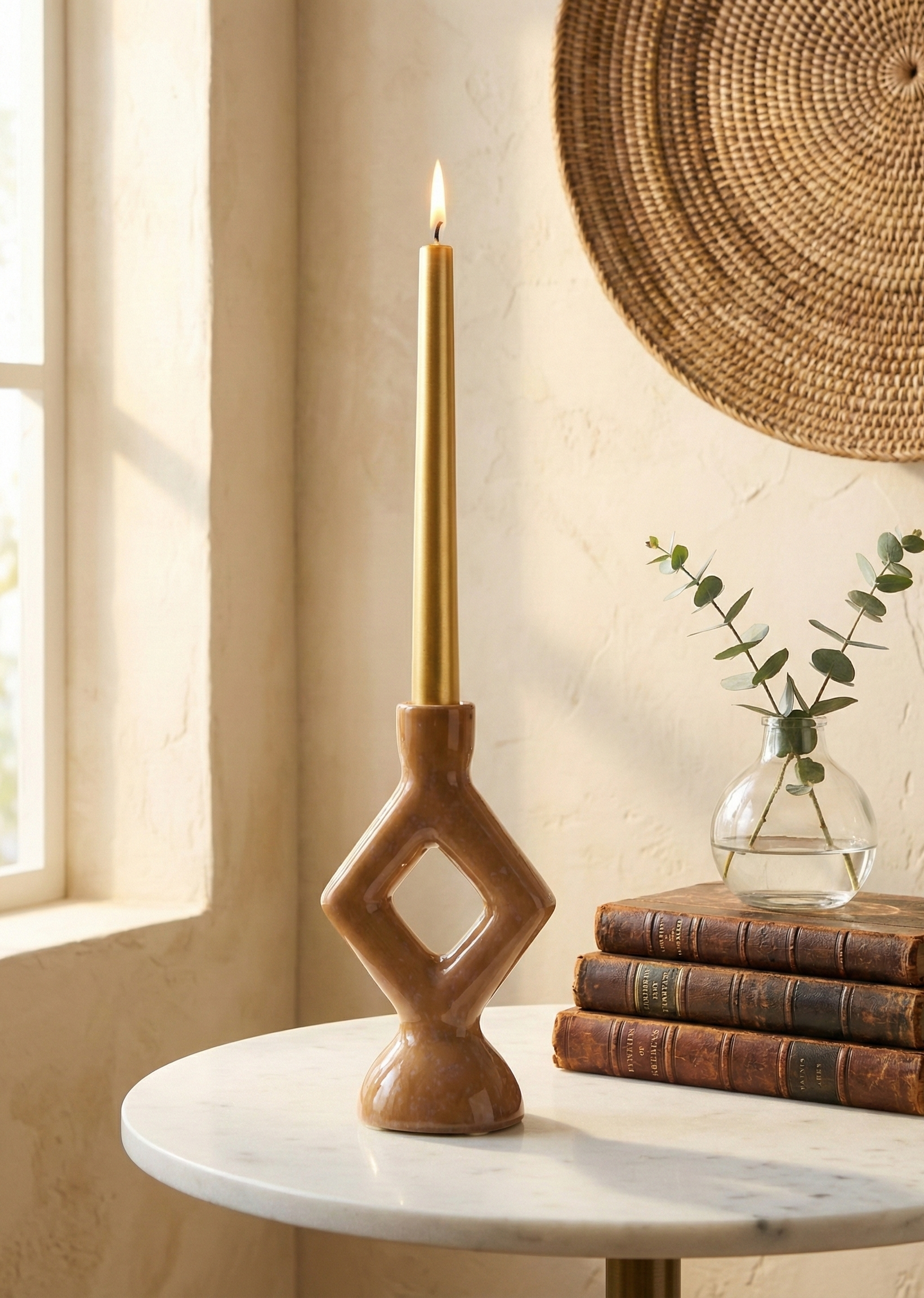 Radiant Diamond Candle Stand