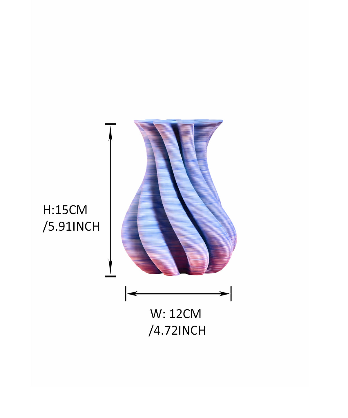 Swirl Harmony Vase