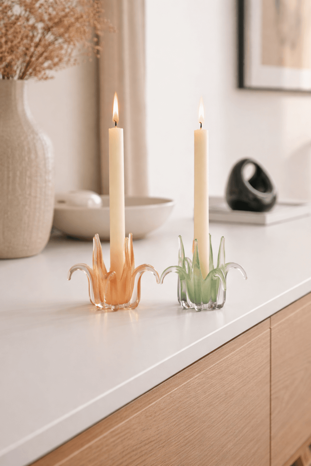 Gleam Petal Candle Stand