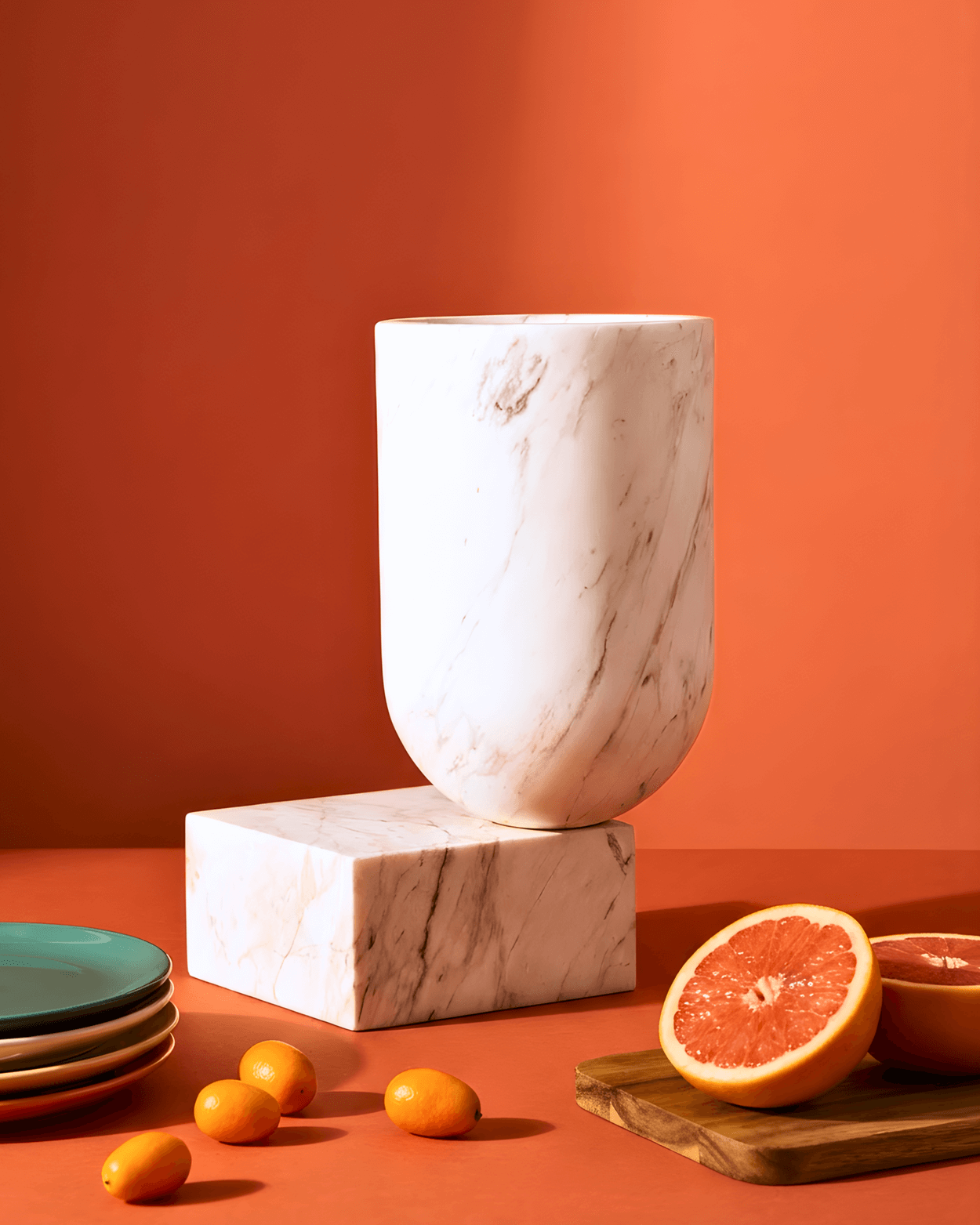 Marble Vault Vase