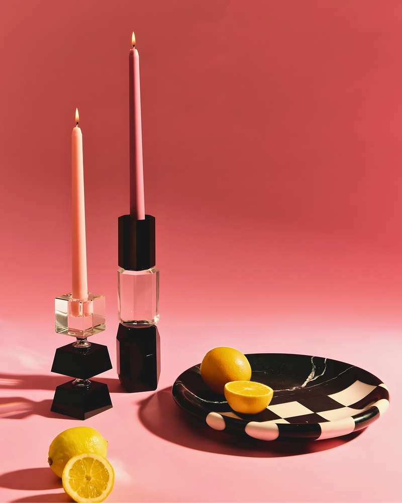 Midnight Pillar Candle Stand