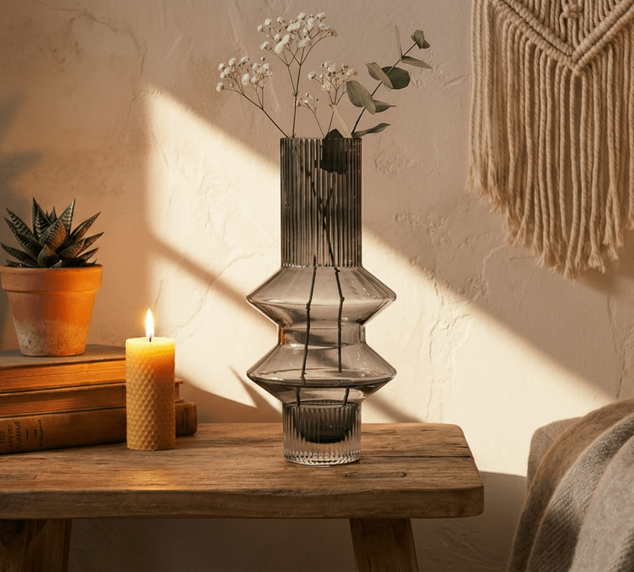 Orbit Layered Glass Vase