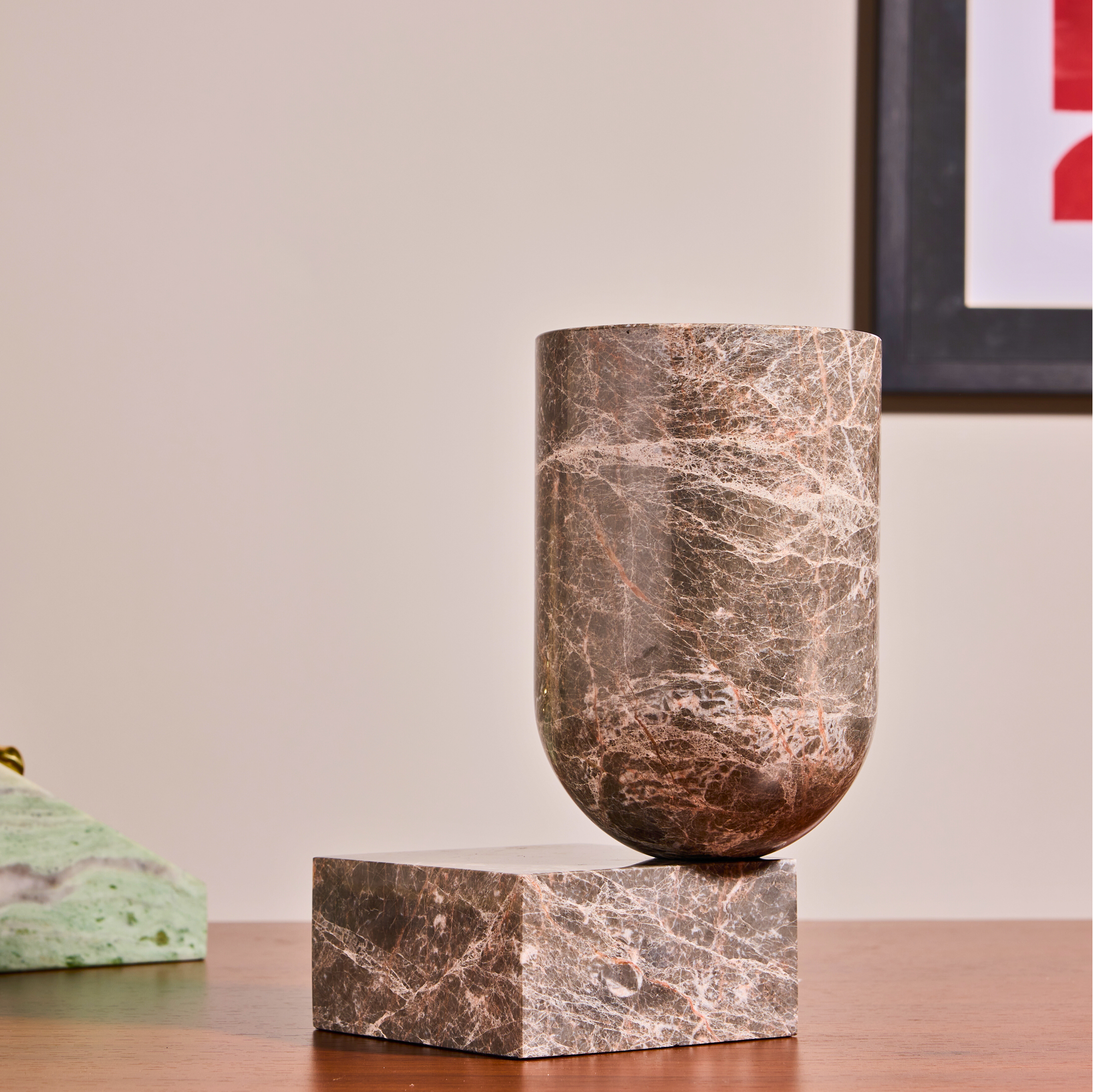 Marble Vault Vase