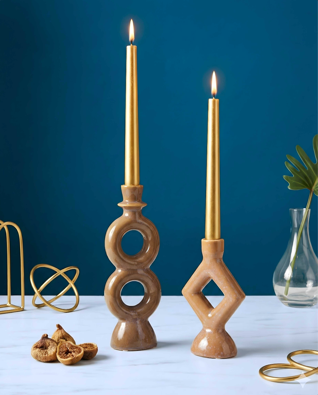 Radiant Diamond Candle Stand